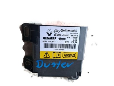 Dacia duster 12r модуль подушка безпеки 8201163304 фото №1