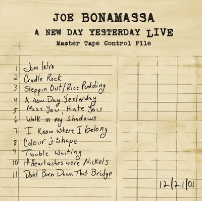 Joe Bonamassa - A New Day Yesterday Live Winyl