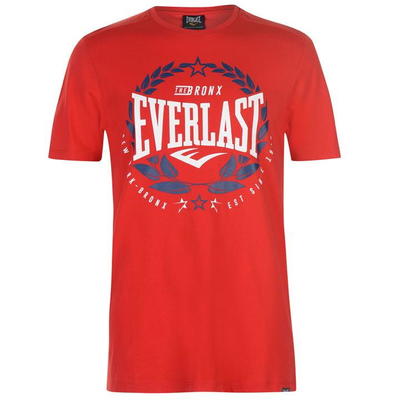 Everlast Laurel koszulka męska czerwona r. S
