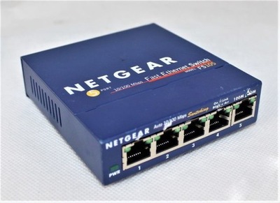Przełącznik sieciowy 5 portów 100Mbps NETGAR FS105