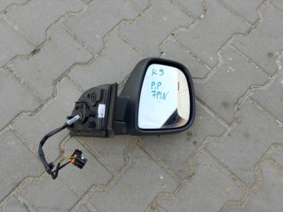 Toyota proace peugeot partner k9 2023 зеркало правое 7 pin фото №1