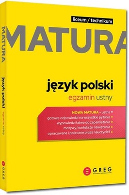 Matura - język polski - egzamin ustny - 2024