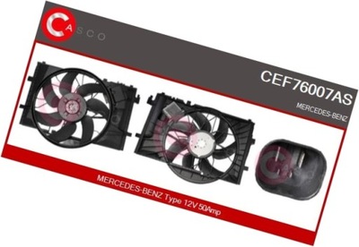 Casco cef76007as двигатель электрический, вентилятор радиатора фото №1