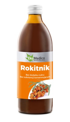 EkaMedica SOK ROKITNIK NATURALNY WITAMINA C 500 ml