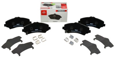 Ferodo fdb4074 набор тормозных колодок тормозных, тормоза дисковые фото №1