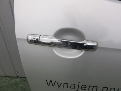 Isuzu d-max ii ручка зовнішня права задня хром фото №1