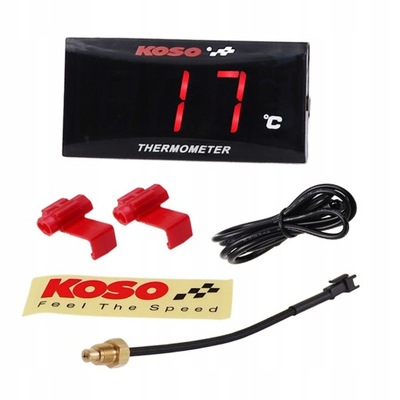 INDICATOR TEMPERATURE THERMO MOTORCYCLE LCD KOSO  