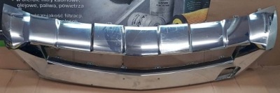 Mercedes gle w166 amg спойлер бампера перед хром фото №1