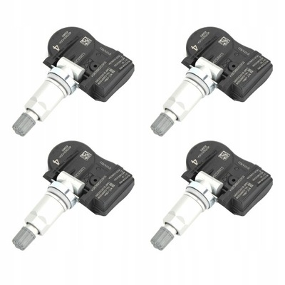 4 PCS. SENSORS PRESSURE TPMS NISSAN ROGUE 14-16  