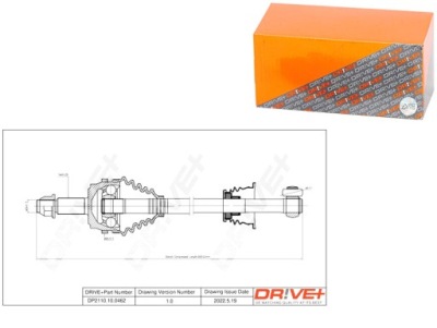 DEMI-ARBRE MENÉE RENAULT MASTER 01- GAUCHE DRIVE+ 