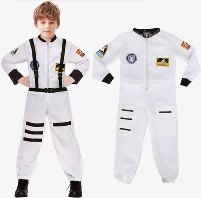 Strój Astronauta Kosmonauta Astronauty Kosmiczny Kombinezon 110-120 cm
