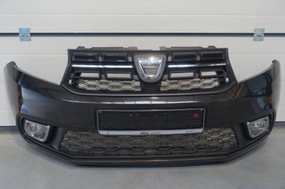 Dacia sandero ii lift бампер перед передній kompletny решітка радіатора 2017-2020 фото №1