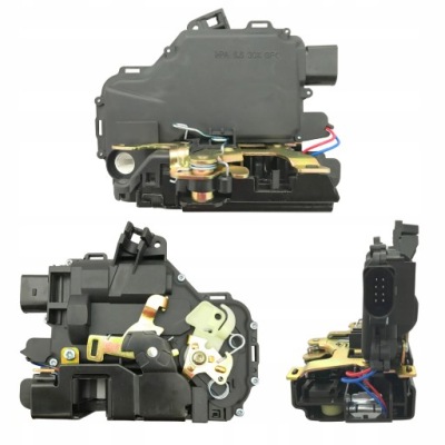 Vw bora golf iv passat b5 замок двері перед правий фото №1