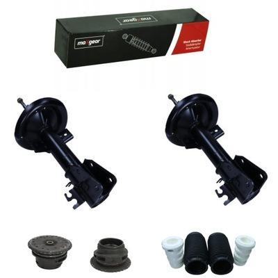 Амортизаторы перед + защита подушки безопасности renault master iii opel movano b nv400 фото №1