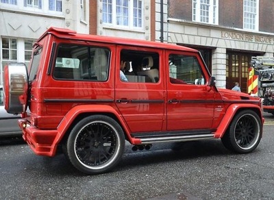 MERCEDES G CLASS W460 361 463 SPOILER PATTERN HAMANN  