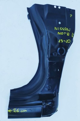 Nissan note ii порог правый обшивка блок двигателя a 13-20 фото №1