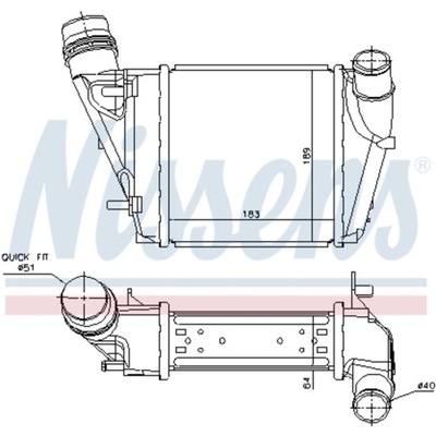 INTERCOLLER TWINGO II WIND 07-14 1.2 1.5 1.6