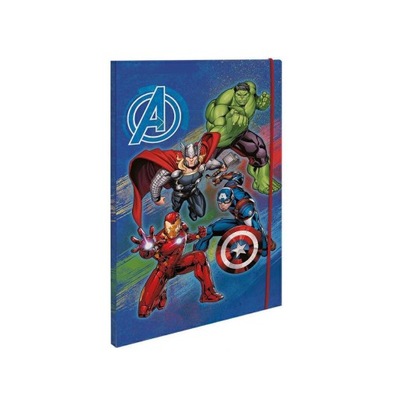 TECZKA Z GUMKĄ XL A4 AVENGERS GIOTTO