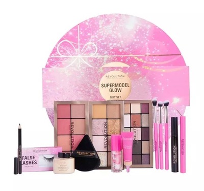 MAKEUP REVOLUTION SUPER MODEL GLOW ZESTAW