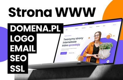 STRONA INTERNETOWA WWW DOMENA SERWER SEO CMS LOGO SSL