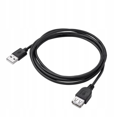Kabel przedłużacz USB A (m) / USB A (f) v2.0 1.8m