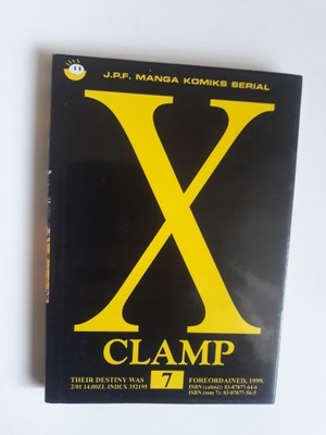 X Clamp Tom 7 Clamp Manga