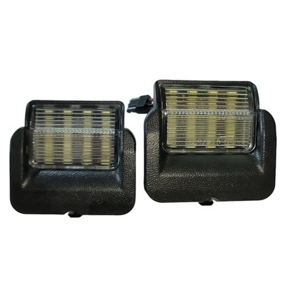 2 PIEZAS BLANCA DIODA DIOPARA LUMINOSO LED ILUMINACIÓN TABLAS REJESTRACYJNEJ PARA VW POLO 6N 1994-1999  