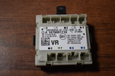 Модуль дверь правый передний mercedes w167 1 фото №1