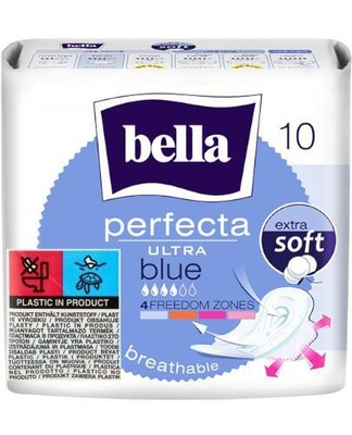 Bella Perfecta Ultra Blue podpaski 10 sztuk