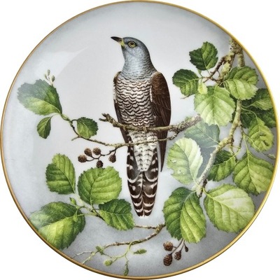 FRANKLIN LIMOGES talerz dekoracyjny ptaki