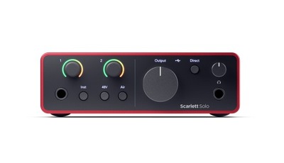 FOCUSRITE Scarlett Solo 4th Gen