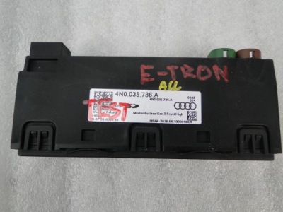 Интерфейс модуль usb sd 4n0035736a audi e-tron 55 фото №1
