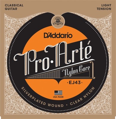 Struny do gitara klasyczna D'Addario PRO-ARTE EJ43