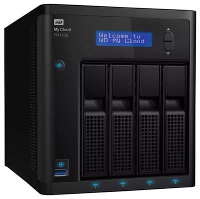 Serwer plików WD My Cloud PR4100 16TB (WDBNFA0160KBK-EESN)