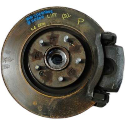 Поворотный кулак правый перед kia sportage iv lift 1.6 crdi 4wd фото №1