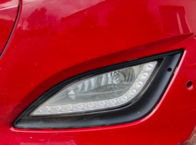 Hyundai i30 ii противотуманная фара drl led левый do движение dziennej фото №1