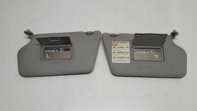 Mazda 2 ii 02-07 козирок сонцезахисний комплект фото №1