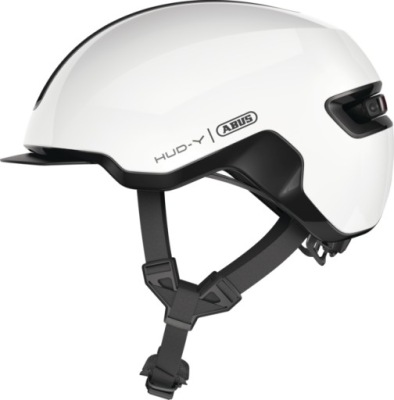Kask ABUS HUD-Y shiny white - M