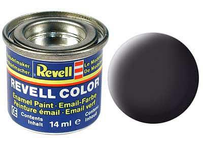 Farba ,,Email Color" modelarska 06 matowa Smolista Czerń 14ml Revell