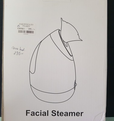 SAUNA PAROWA PAROWNICA DO TWARZY OCZYSZCZANIE