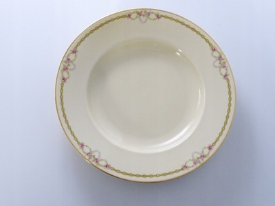 ZABYTKOWA GŁĘBOKI TALERZ Gattegno Kair EGIPT