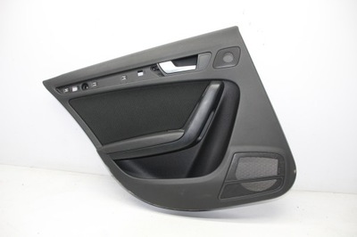 Обшивка дверь левый задняя кожа audi a4 b8 фото №1