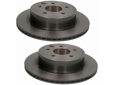 Тормозные диски задняя renault koleos i 2.0 2.5 08-13 ii 1.6 2.0 16- фото №1