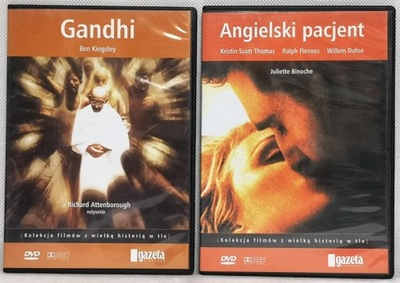 Gandhi Film DVD / Angielski pacjent Film DVD