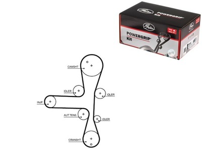 Ремень распределительного вала opel antara a cascada insignia a insignia a country фото №1