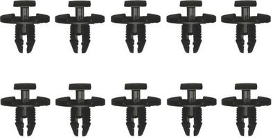 10x штифт підкрилок citroen c4 c5 c6 ds4 ds5 jumpy фото №1