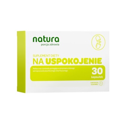 Natura Porcja Zdrowia Na Uspokojenie Suplement