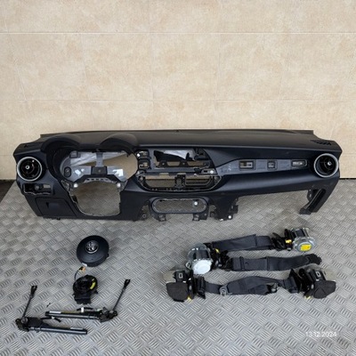 Панель приладів комплектна подушка безпеки консоль ремені панель приладів alfa romeo stelvio 2018 rok фото №1