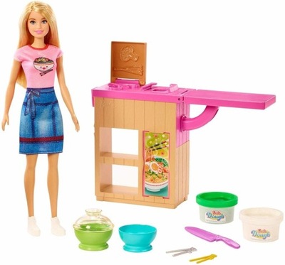 Barbie Domowy Makaron zestaw z lalką GHK43 Mattel