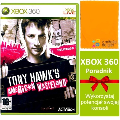 XBOX 360 TONY HAWK'S AMERICAN WASTELAND